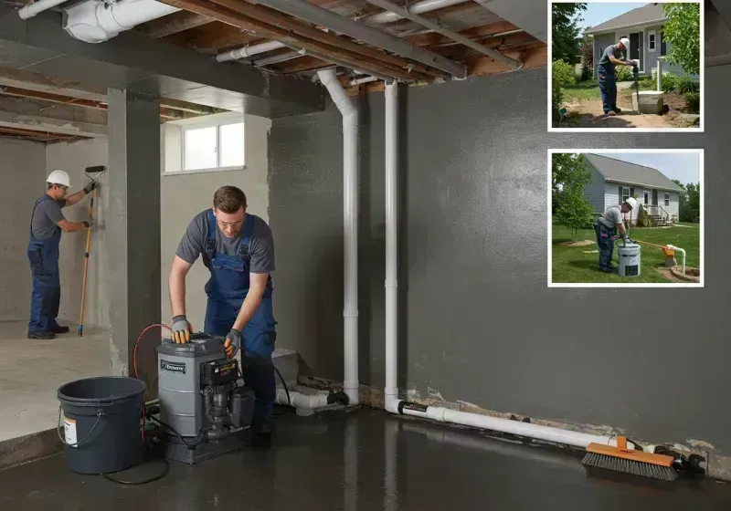 Basement Waterproofing and Flood Prevention process in West Mifflin, PA